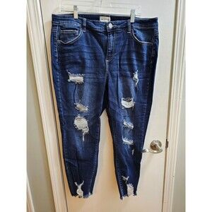 Ms. Cello Midrise Cropped Skinny Jeans - 14